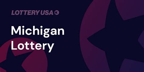 michigan lottery post|Michigan (MI) Lottery Results .